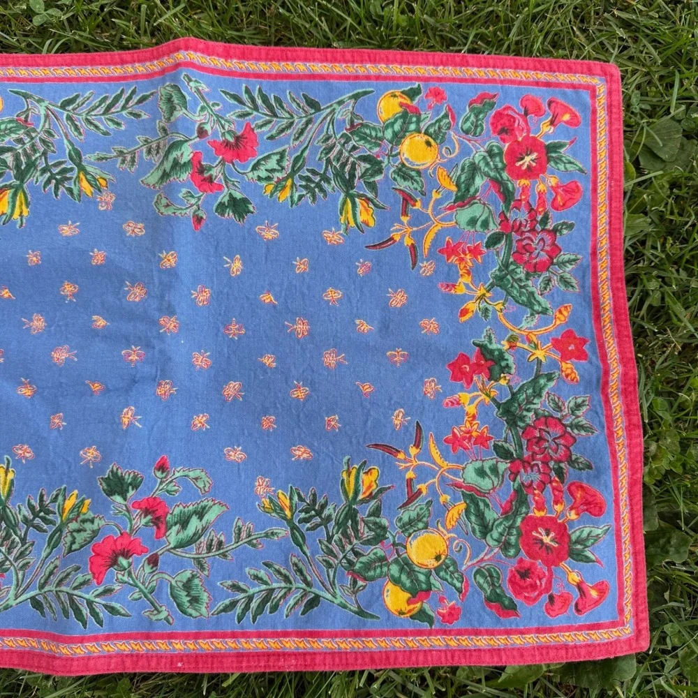 Williams Sonoma Placemats Set of 4 French Country Provence Cotton Made in India